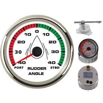 

Pack of 1 Rudder Angle Indicator 85mm Sailing Boat Rudder Angle Indicator Gauge for Autopilot Chart plotter 0-190ohm with Sensor
