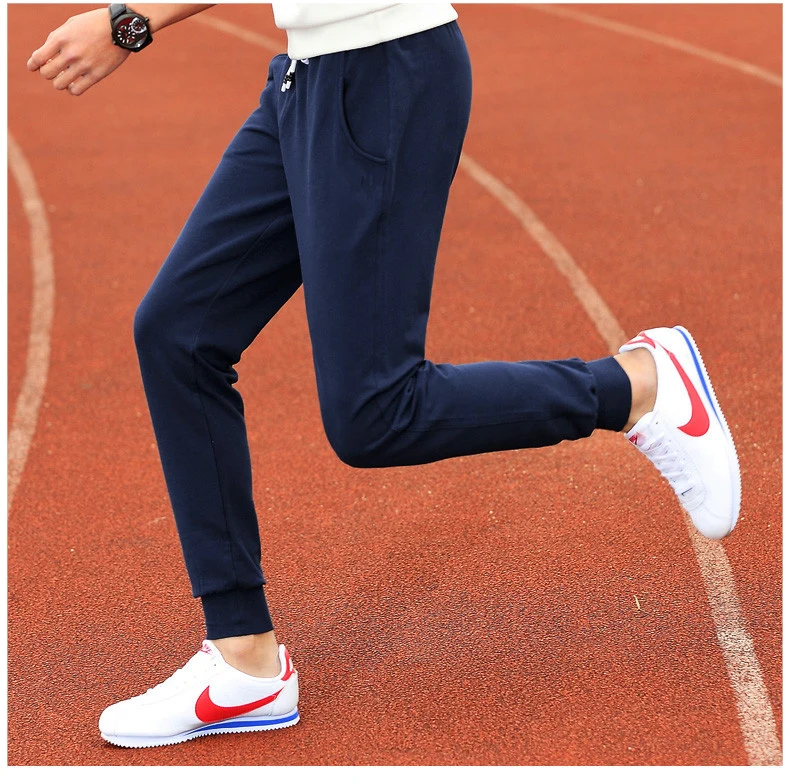 Winter Joggers Sweatpants Men Pants Warm Fleece Men Sport Thick Trousers Casual Comfortable Mens Loose Cotton Harem Pants Male harem sweatpants