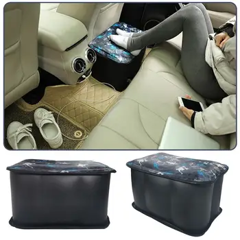 

Car Stool Inflatable Rest Foot Travel Pillow Kids Sleeping Adult Foot Leg Relax Portable Office Travel Car Pillow On Plane Train
