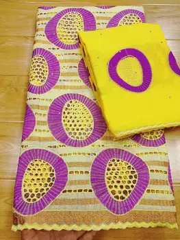 

Nigerian lace fabrics 2020 swiss voile lace in switzerland latest top quality dubai fabric with stones for wedding 5+2yardh ston