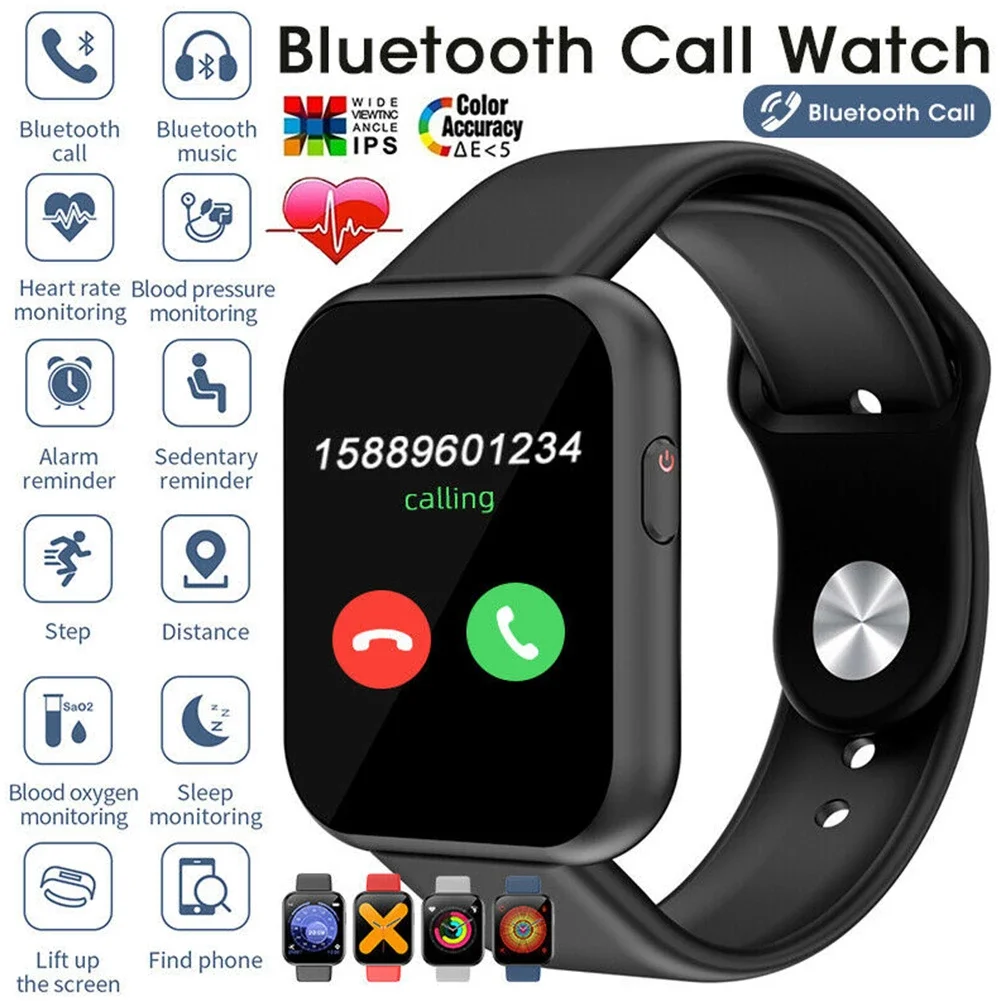 2021  Full  Touch Screen Smart Watch Men Sports Waterproof Bluetooth SmartWatch  Women Call Phone For iPhone IOS Android Samsung