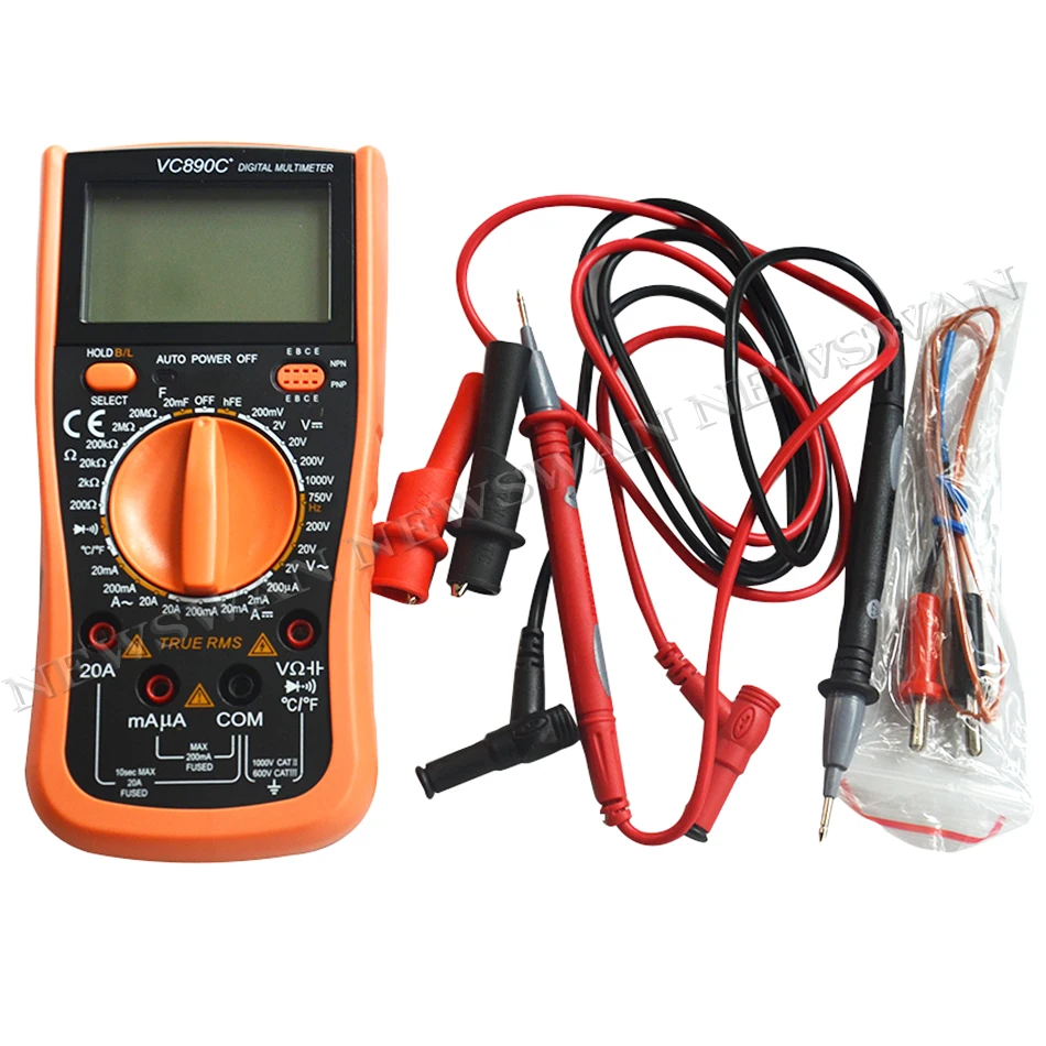 VC890C+ High Quality LCD Display 20000uF Capacitor Support Automatic ...