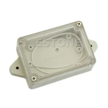 Boîtier transparent étanche en plastique pour projets électroniques H02, 85x58x33MM, Promotion 828