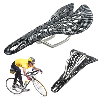 

Bicycle Saddle Mountain Road Bicycle Carbon Fiber Racing Bicycle Hollow Saddle Seat Bike Parts Equipment