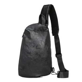 

2019 new chest bag men's bag multifunctional messenger bag men's shoulder student leisure sports fashion brand