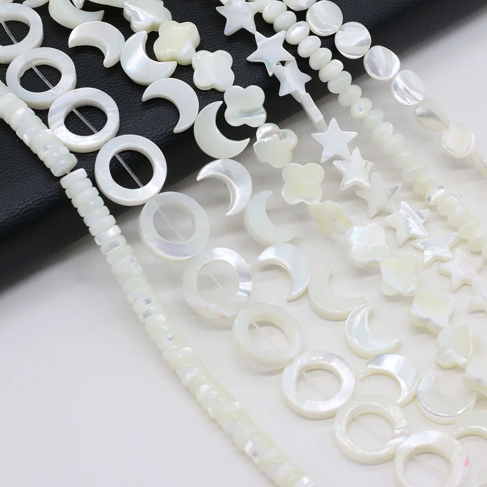 

Natural Freshwater Shell Beads Different Shaped Exquisite Beaded For Jewelry Making DIY Bracelet Necklace Earring Accessories