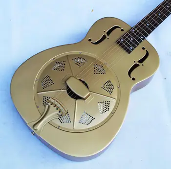 

18 series Jonathan O Style brass Body Electric Resonator Guitar,resophonic guitars