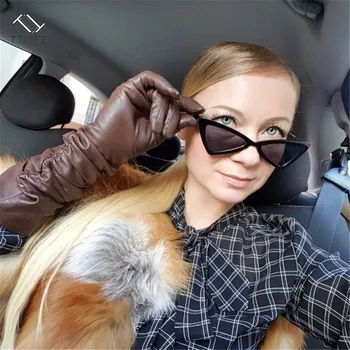 

TTLIFE Sexy Cat Eye Sunglasses Women Vintage Eyeglasses Uv400 Black Shades Female Glasses Personality Bow Retro Sun Glasses