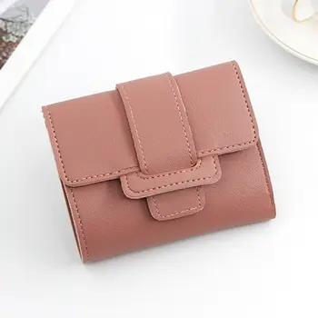 

Short Wallet Coin Purse Pocket Genuine Leather Women Wallets 2020 Small Fashion Card Holder Money Bag For Ladies