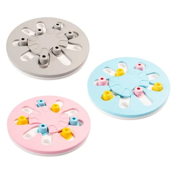 

Pet Slow Feeder Leak Food Toy ABS Puzzle Game Disc Interactive Training Toy For Dog Pet Product