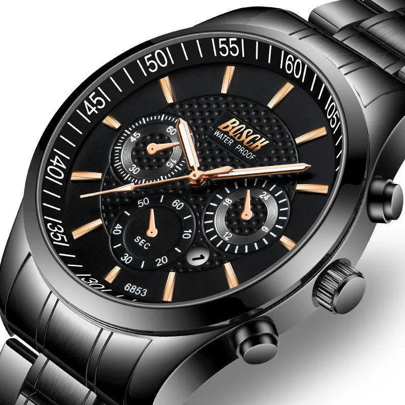 

Fashion Men's Watches Luxury Brand Quartz Men Watch Waterproof Chronograph male Clock Business Wristwatch Relogio Masculino