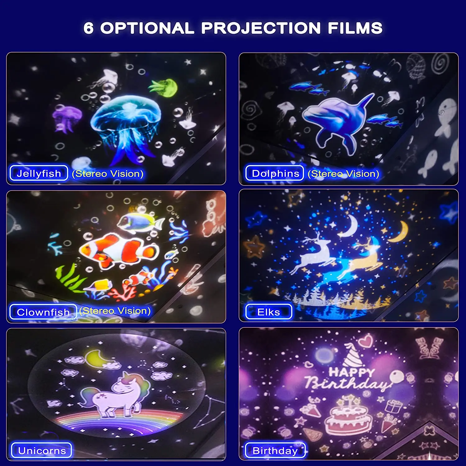 Galaxy Star Ocean Projector Night Lights by Music Speaker Starry Sky Projection Lamp for Home Room Decor Kids  Adults Baby Gift