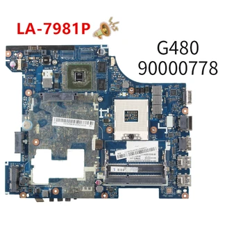 

New Notebook Motherboard For LENOVO G480 G580 For Laptop Motherboard LA-7981P LG4858 90000778