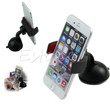 360 градусов гибкий вращающийся держатель на лобовое стекло автомобиля Стенд кронштейн для телефона pod