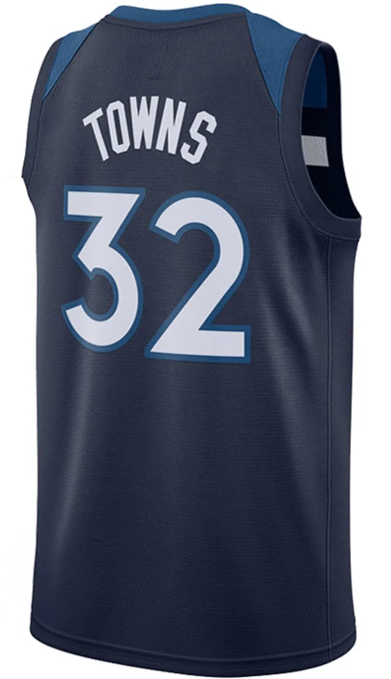 25 Derrick Rose JERSEY 22 Wiggins 23 Jimmy Butler 32 трикотажные изделия Karl-Anthony Towns - Цвет: 2018 new