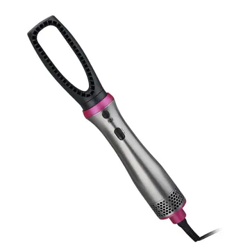 

5-In-1 Multi-Function Hot Air Comb Inner Button Fluffy Wave Curler Roll Straight Dual-Use Straight Hair Comb