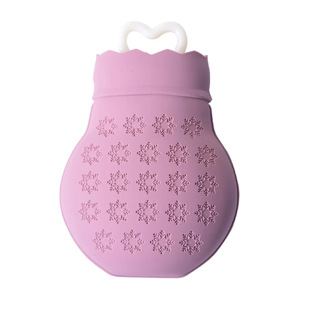 Hot Pink Микроволновая грелка экологический силиконовый мешок для воды экологический# p1 - Цвет: Hot Pink