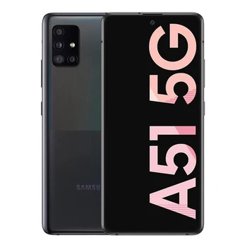 Перейти на Алиэкспресс и купить Samsung Galaxy A51 5G 6GB/128GB Black (Prism куб черный) с двумя сим-картами A516