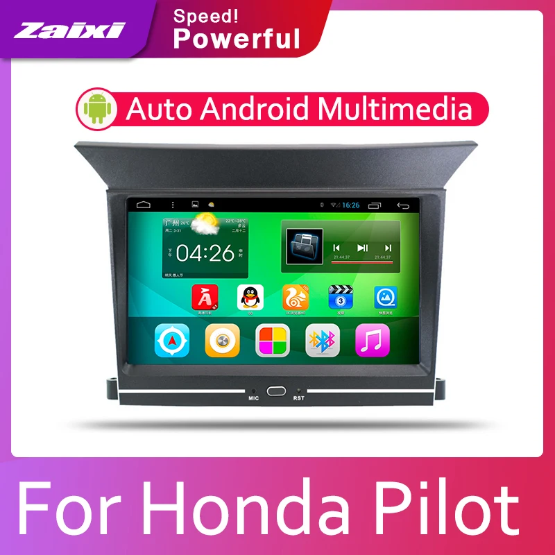 ZaiXi автомобильная система Android 1080P IPS ЖК-экран для Honda Pilot 2009 ~ 2014 Автомобильный Радио плеер GPS Навигация BT WiFi AUX