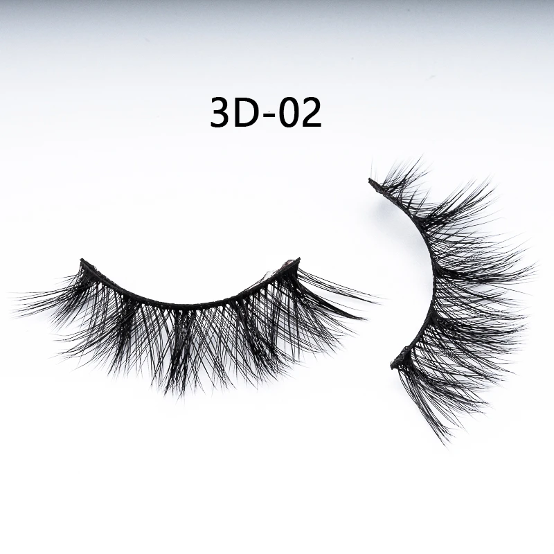 DORADOSUN 5 пар Полный полосы искусственной норки ресницы салон красоты Мягкие 3D ресницы