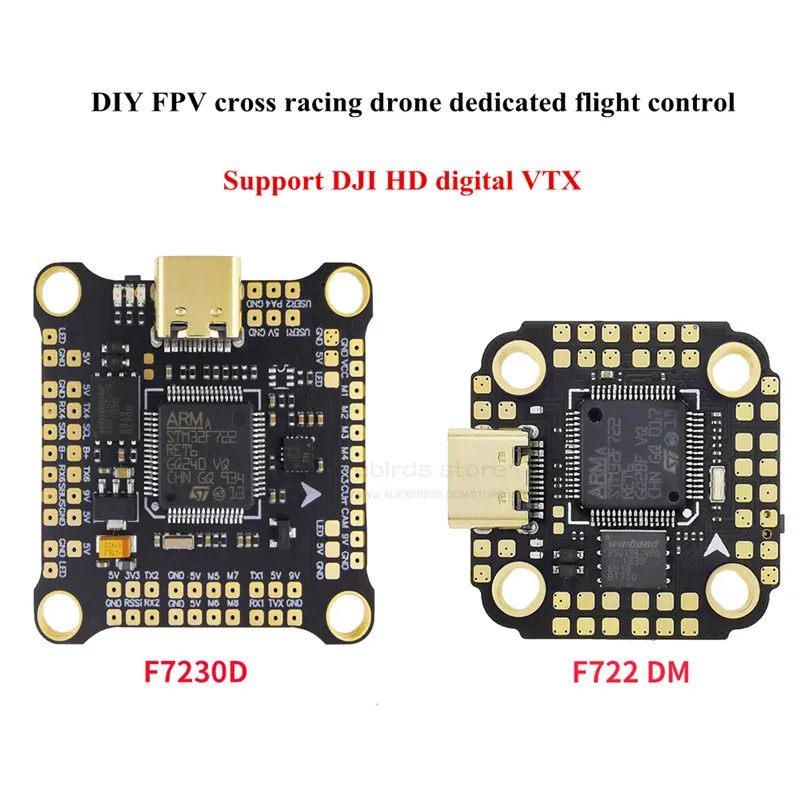 HK mini F722DM / F7230D DIY FPV cross racing 3-6S Квадрокоптер Дрон с барометром betaflight | Игрушки и хобби