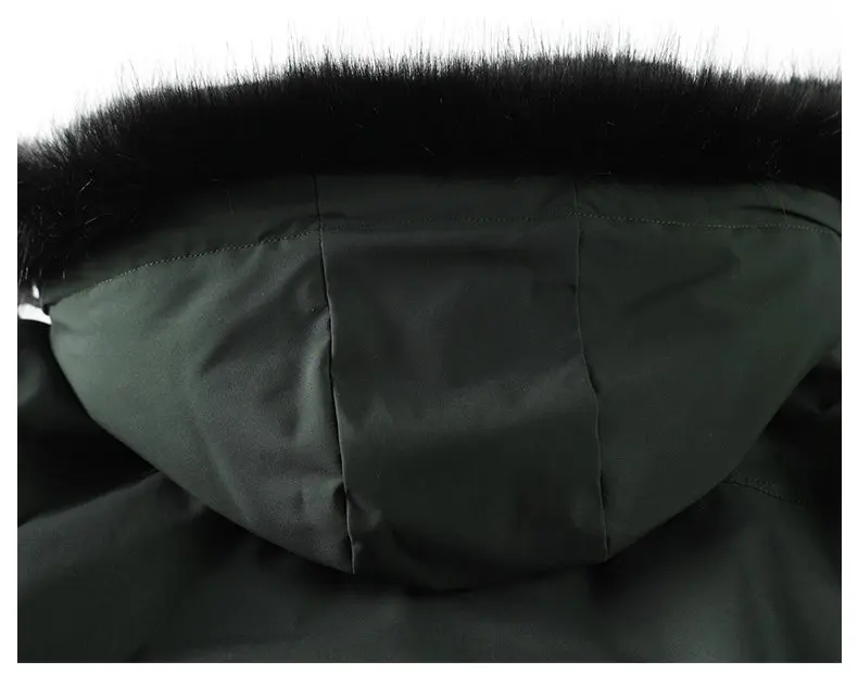 Nice Winter Coat Men Windbreaker Fur Hooded Thicken Jacket Men Streetwear Military Trench Coats Long Parka Jaqueta Masculina