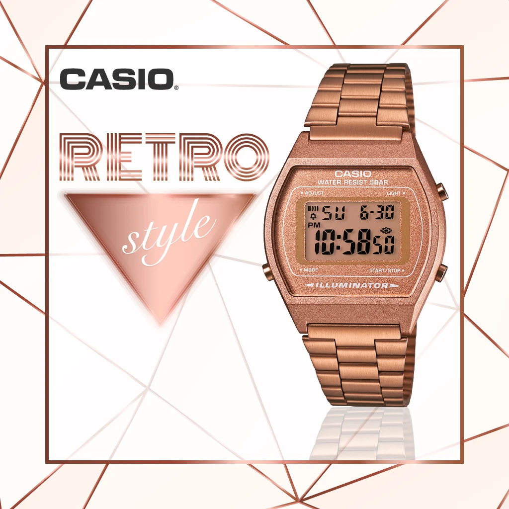 Casio B640WC 5ADF Retro Jam Tangan Bergaya Klasik Model Eropa Amerika Jam  Tangan Fashion Jepang 100 Internasional Asli Dijamin Jam|Wanita Jam Tangan|  - AliExpress