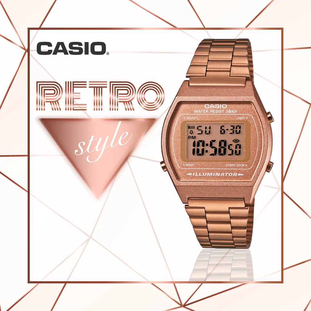 Casio B640WC-5ADF Retro Wristwatch Stylish Model Europe America Fashion Watches Japanese 100 Original International Guaranteed Clock _ - AliExpress Mobile