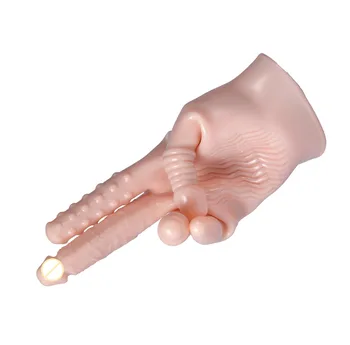 Magic Glove Finger Vibrator, Fist Sleeve G Spot Clit Vibrator Clitoris Stimulator Sex Toys For Women Fast Orgams Massager Wand. 2