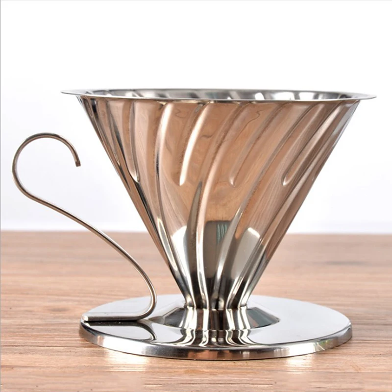 Капельница для кофе из нержавеющей стали V60 1-4cups