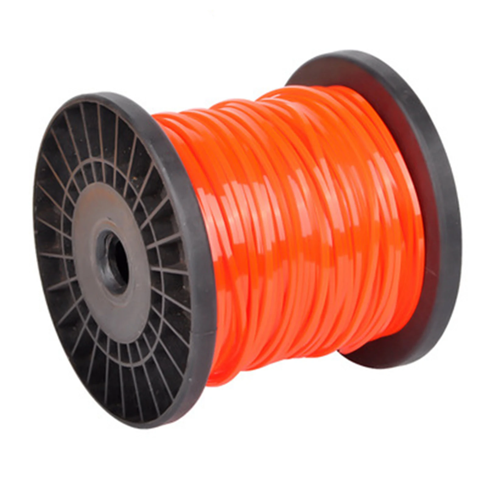 

2.4mmx100m Nylon Mowing Rope Professional Fine Quality Mowing Trimmer Rope Orange Strimmer Line Mowing Wire Garden Accessories