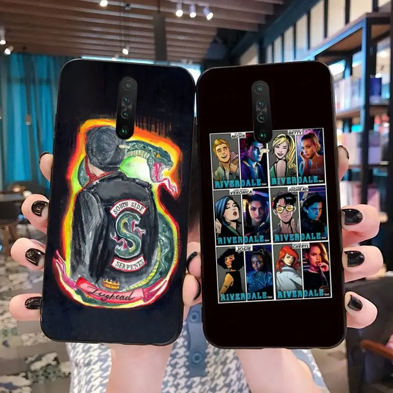 

Riverdale Cover Black Soft Shell Phone Case for Redmi Note 8 8A 8T 7 6 6A 5 5A 4 4X 4A Go Pro