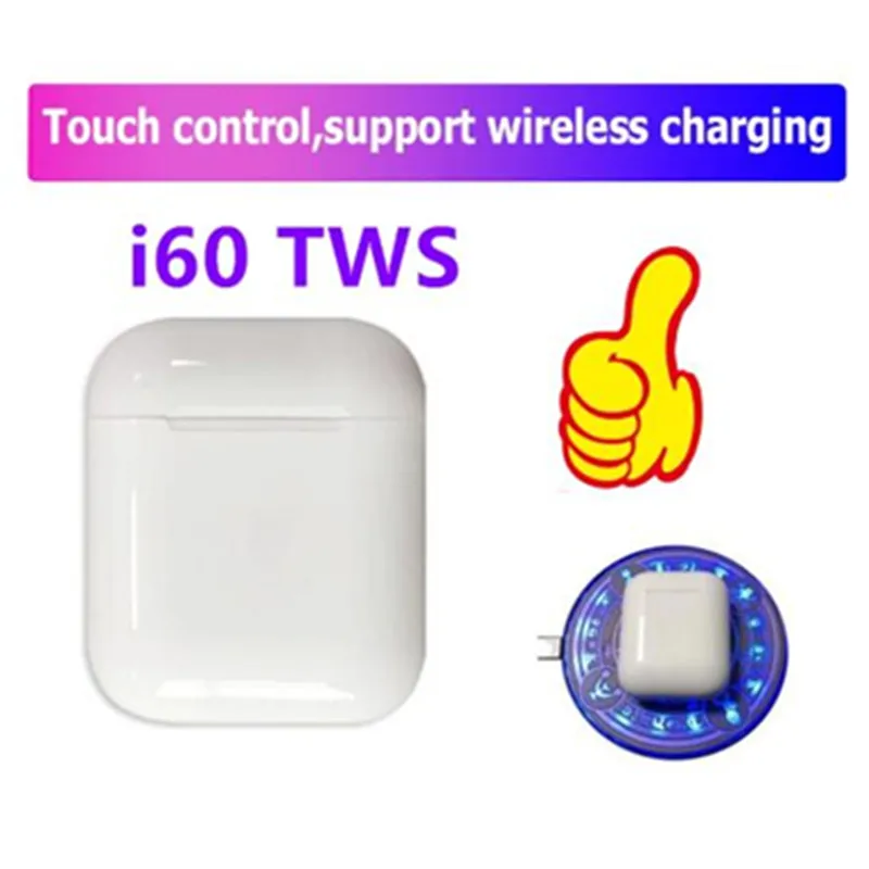 I60 наушники-вкладыши TWS с 1:1 PK i30 i12 i20 tws Bluetooth наушники Беспроводной Pk i80 i40 LK TE9 i13 i14 i15