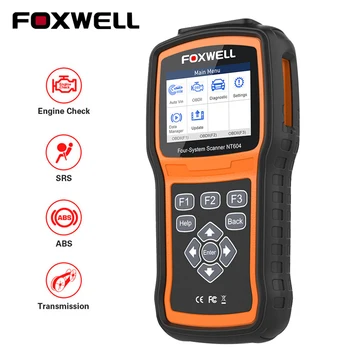 

Foxwell NT604 OBD2 Diagnostic Tool Engine ABS SRS Transmission Check Code Reader Diagnostic Scan Tool OBD 2 Automotive Scanner