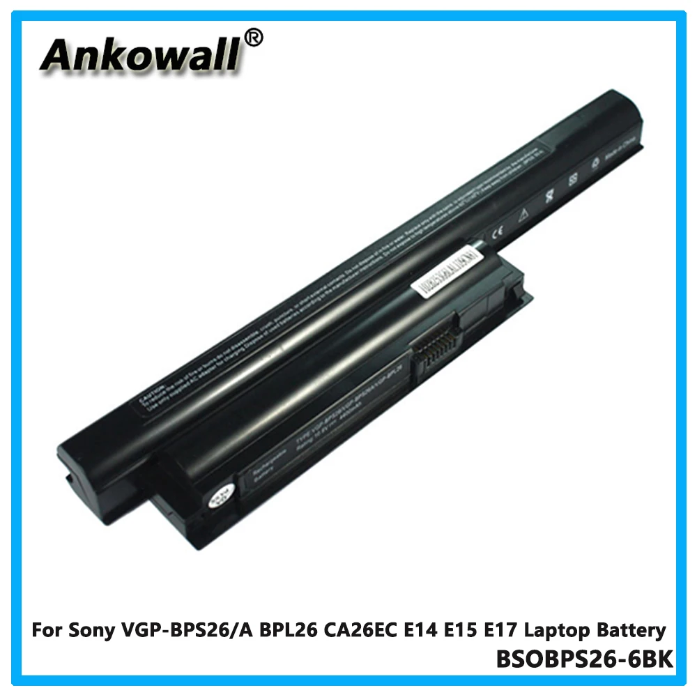 

For Sony VGP-BPS26/A BPL26 CA26EC E14 E15 E17 Laptop Battery