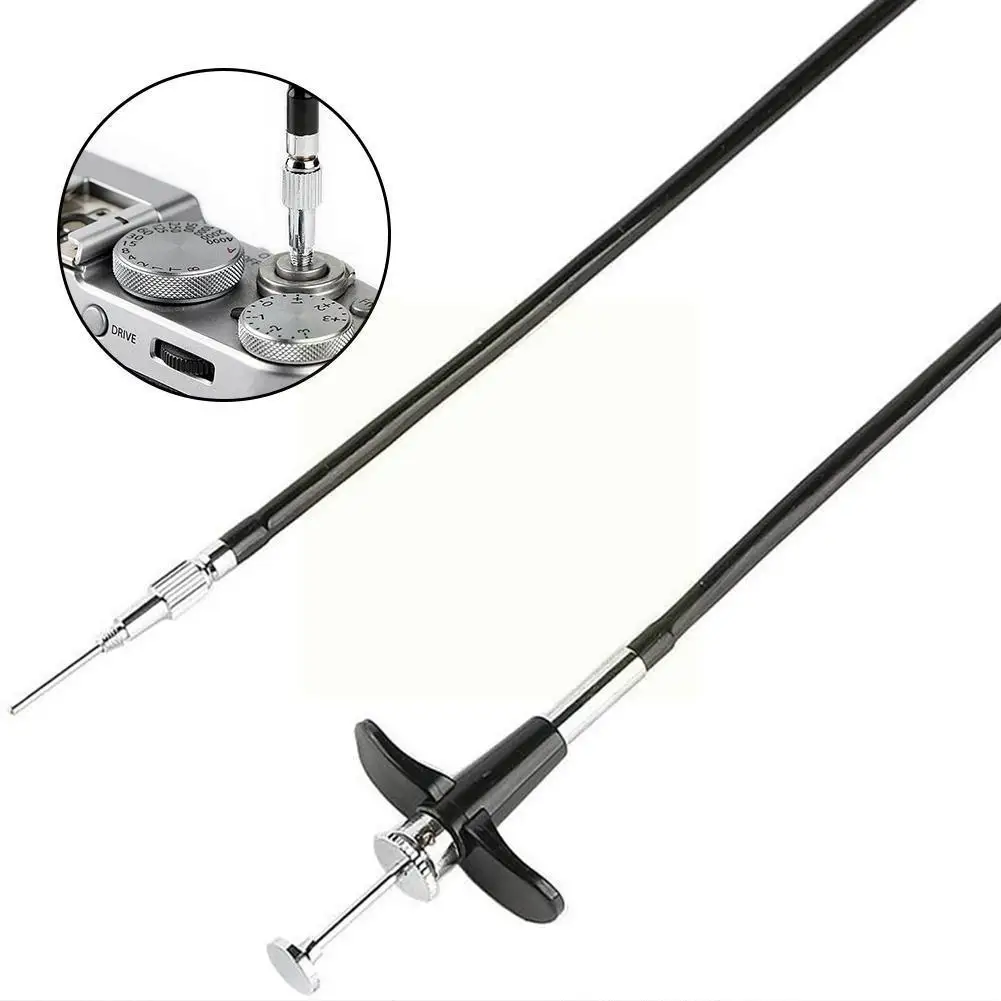 1 Pcs Thread 40/70/100cm Camera Shutter Release Cable Remote Wire