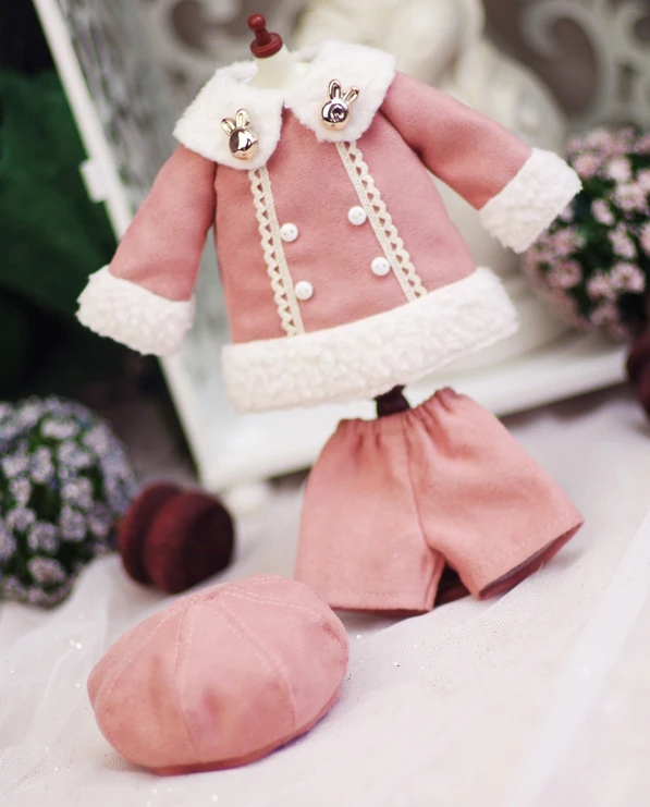 1/6 BJD SD кукла мини одежды зимний костюм для кукла 1/6 одежды