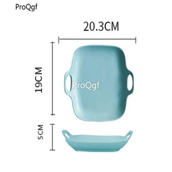 

Ngryise 1Pcs A Set Western-style food blue plate