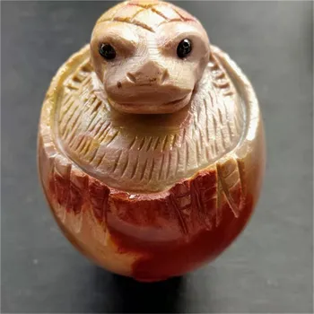 

New product Natural ocean jasper quartz crystal carving dinosaur for Home decoration