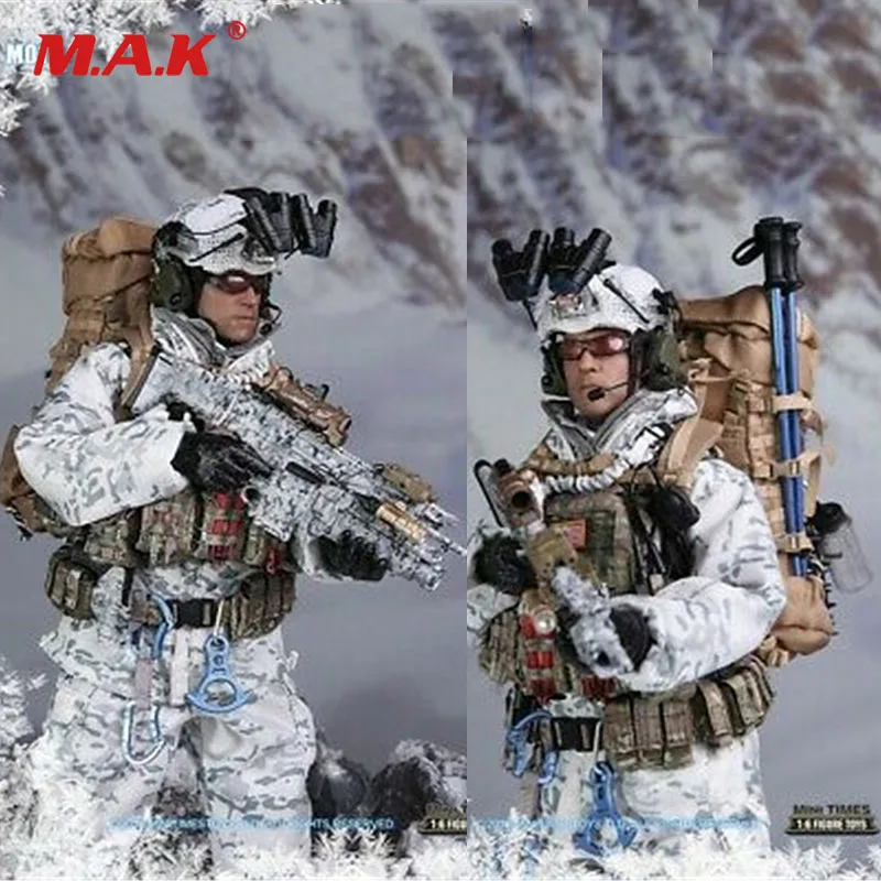 Полный набор масштаб 1/6 мини-игрушки M018 морской котик зимняя Боевая тренировка 2 0