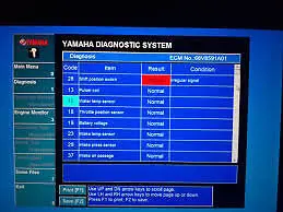 Диагностический адаптер для YAMAHA подвесной/струйный катер/волновой бегун