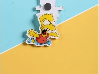 Креативные Симпсоны фильм магниты на холодильник высококачественная акриловая краска холодильник магнит наклейка игрушка для детей - Цвет: 5