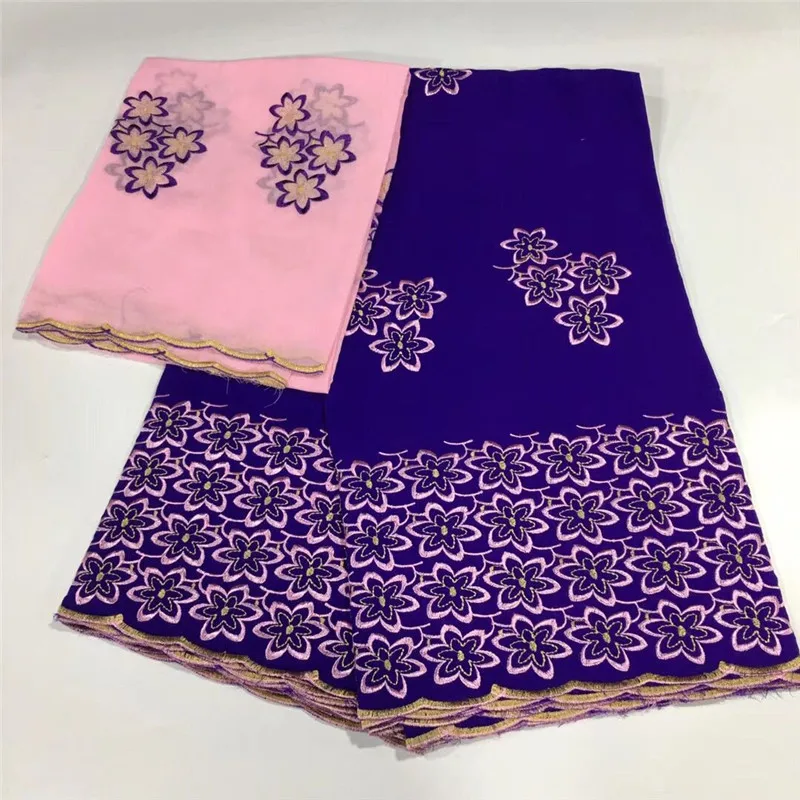 

Swiss voile lace in Switzerland high quality 5+2 Y Swiss Dry lace fabric newest Dubai beads lace African French fabric 2L112206