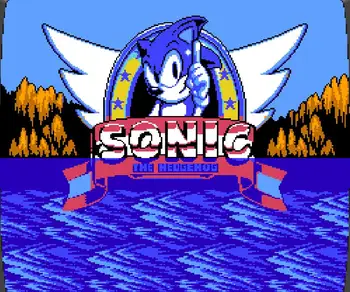 

Sonic The Hedgehog 60 Pin 8 Bit Game Card For Subor Game Player