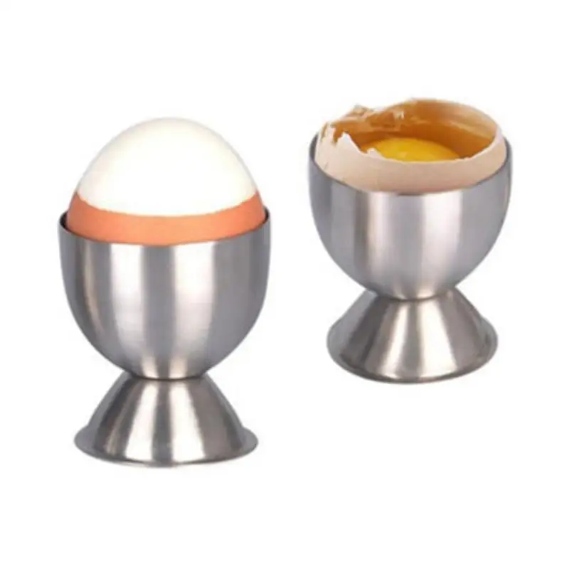 Support souple en acier inoxydable pour œufs durs, outil de