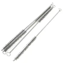 Проволочная щетка для чистки труб 10 шт. 29 см длиной 10 мм Диаметр из нержавеющей стали