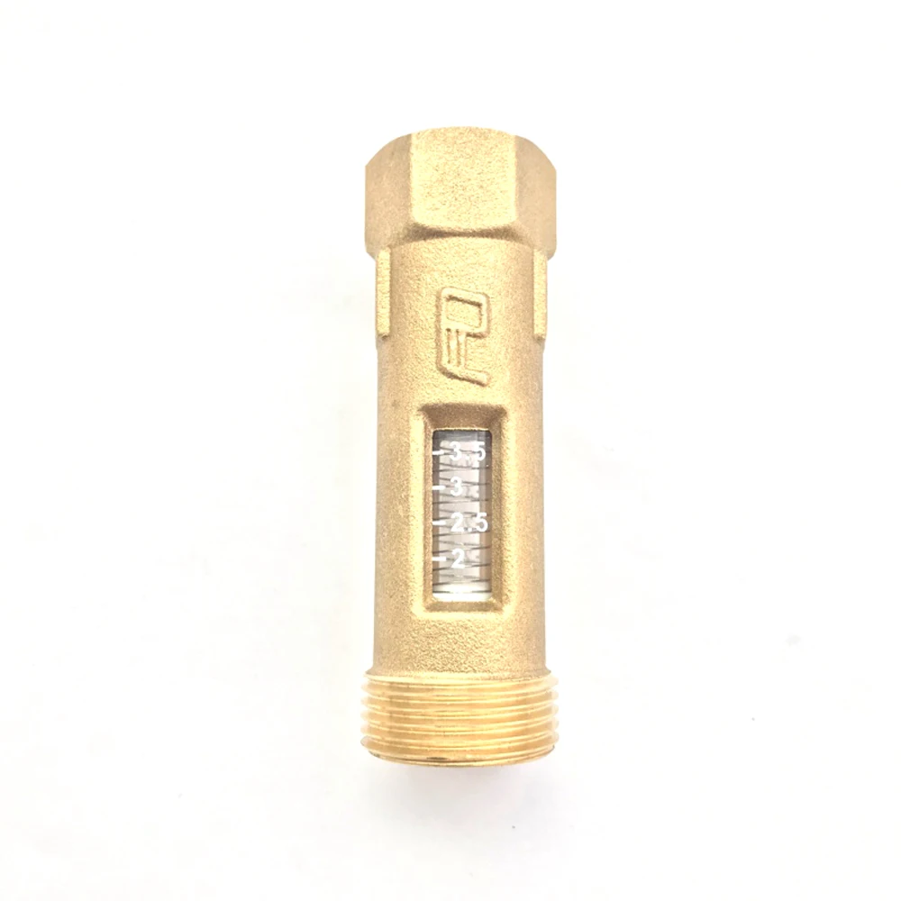 Механический расходомер G1/2 &quot* G3/4&quot прямое считывание Балансирующий клапан 1 3 5