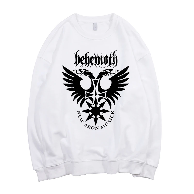 4 дизайна behemoth Pollover Толстовка Рок толстовка панк sudadera уличная флисовая верхняя одежда тяжелый металл