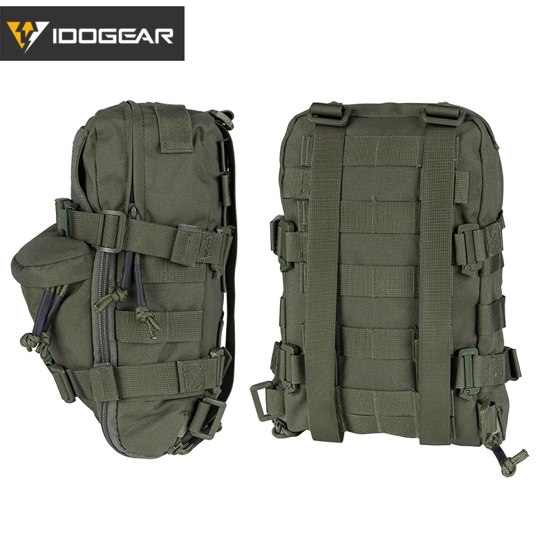 IDOGEAR Pochette Tactique Sac à dos Molle à cordon de serrage pour le stockage de magazines Pochette de recyclage de magazines Sac universel(Camo IDOGEAR Pochette Tactique Sac à dos Molle à cordon de serrage pour le stockage de magazines Pochette de recyclage de magazines Sac universel(Camo