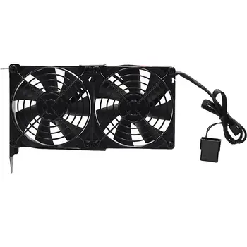 

Universal VGA Cooler Dual 80mm Graphics Card Heatsink Fans GPU Radiator T3LB